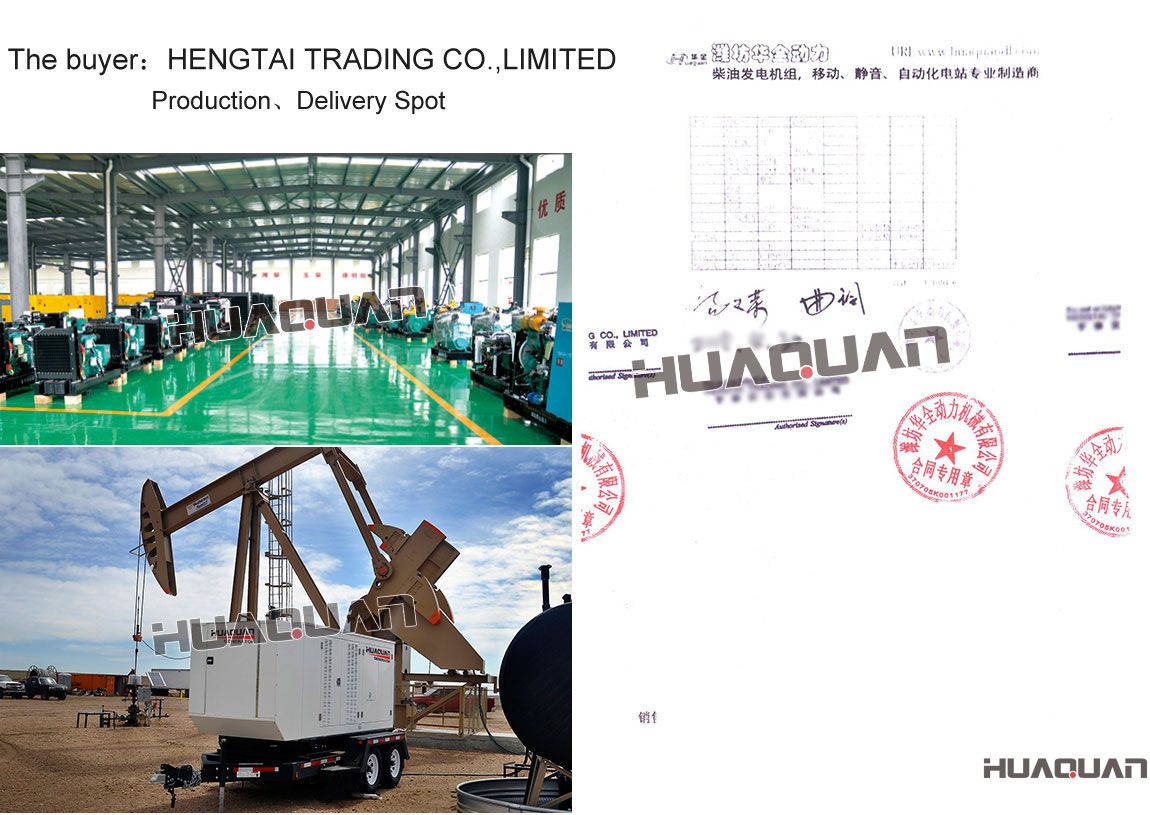 安哥拉客戶購買200kw 100kw 50kw玉柴發(fā)電機組 5臺水泵