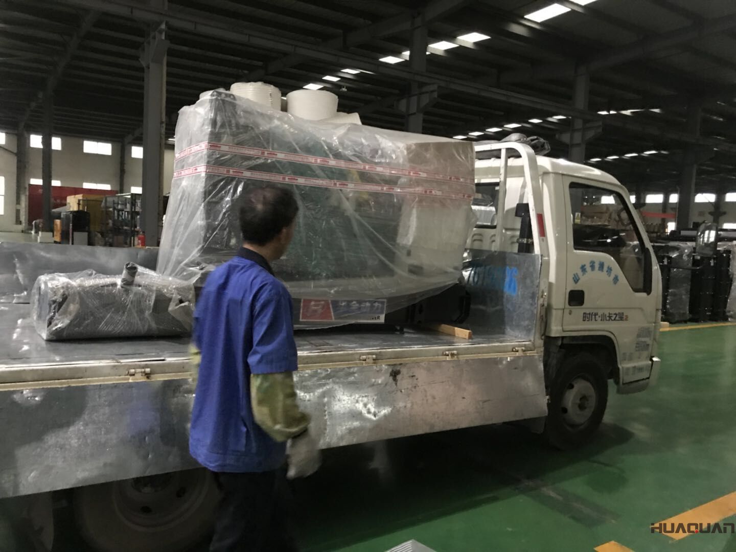  王先生的一臺(tái)HQ75GF標(biāo)配型柴油發(fā)電機(jī)組已在7月8號(hào)發(fā)往河北
