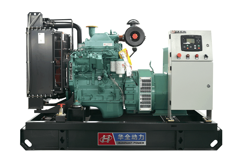 4月18日，華全動力兩臺30kw和50kw柴油發電機組發往山東