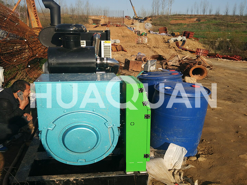 河南南陽市峽550kW發電機組電站項目