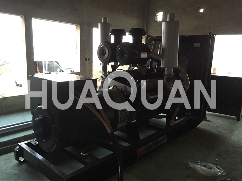 尼日利亞450kW發(fā)電機(jī)組電站項目