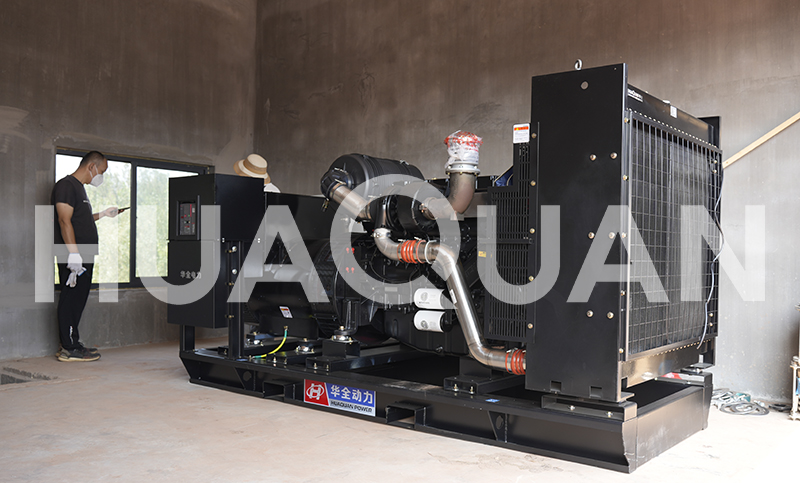 山東濰坊某中學400kW發(fā)電機組電站項目