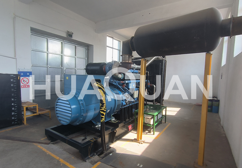 陜西某醫院500kW發電機組電站項目